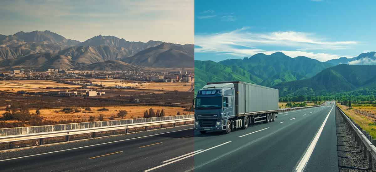 خدمات باربری جهان نما برای اصفهان به ساری